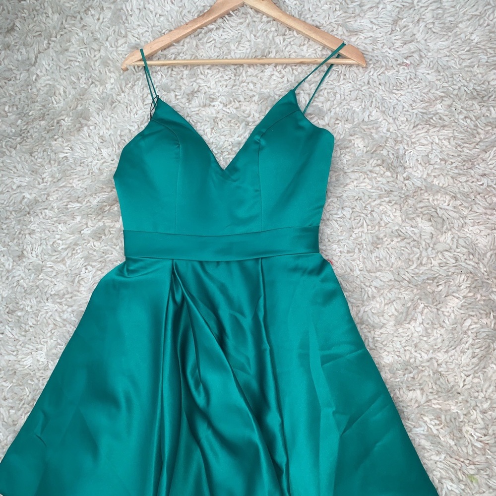 Emerald Green Formal Dress